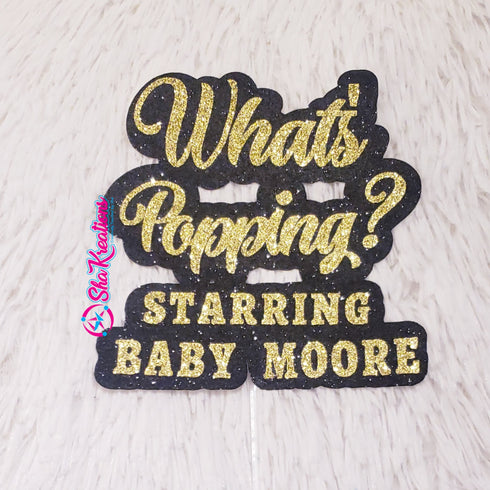 Custom Cake Topper